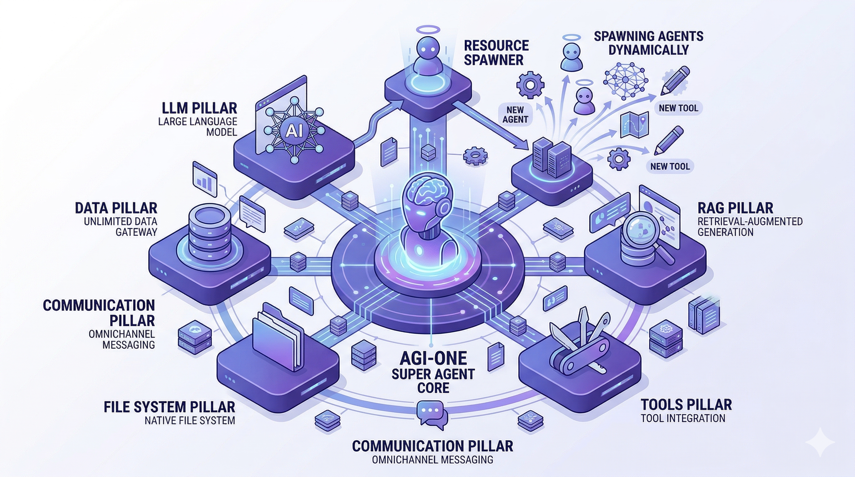 AI-ONE — operational interface of the AGI-ONE platform
